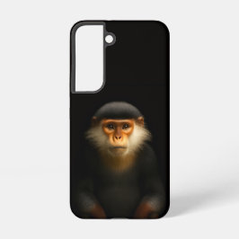 Funda Para Samsung Galaxy S22 Funda Galaxy S22 Black 4 Luxe, Langur Douc Rojo