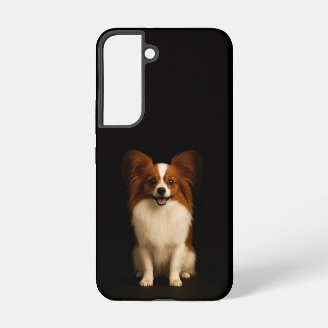 Funda Para Samsung Galaxy Funda Galaxy S22 Black 4 Luxe Papillon Refinado (Reverso )