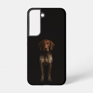 Funda Para Samsung Galaxy S22 Funda Galaxy S22 Black 4 Luxe, perro Pointer alemá