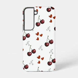 Funda Para Samsung Galaxy S22 "Funda para Samsung Galaxy S22 con patrón de cerez