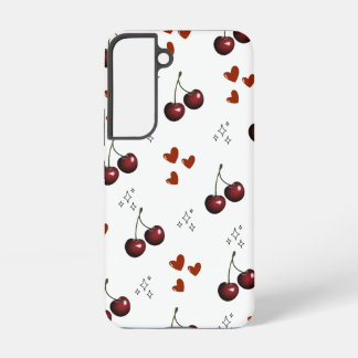 Funda Para Samsung Galaxy S22 "Funda para Samsung Galaxy S22 con patrón de cerez