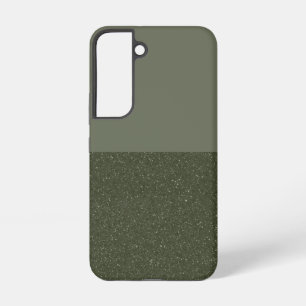 Funda Para Samsung Galaxy S22 Funda personalizable Duo-Tono Verde para Galaxy S2