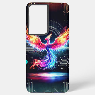 Funda Para Samsung Galaxy S21 Ultra Funda Phoenix Neon Tough - Samsung Galaxy S21 Ultr