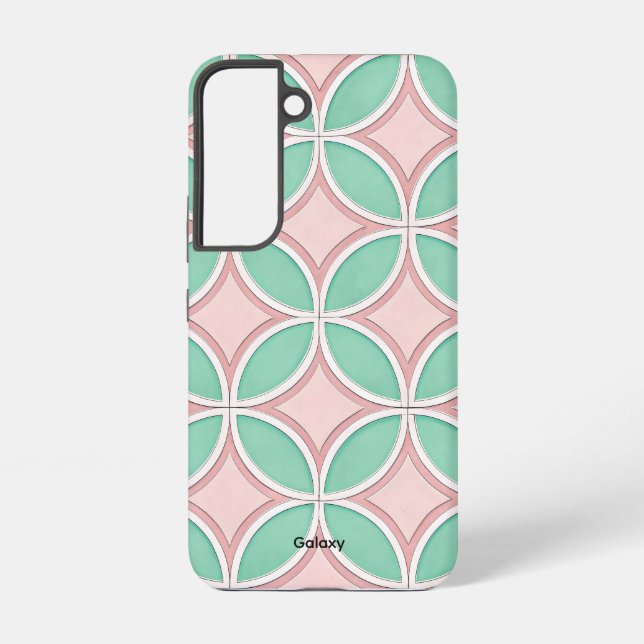 Funda Para Samsung Galaxy Funda Retro Circle Galaxy S22 (Reverso )