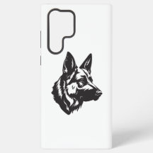 Funda Samsung Cara de Pastor Alemán