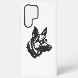 Funda Para Samsung Galaxy S22 Ultra Funda Samsung Cara de Pastor Alemán