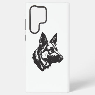 Funda Para Samsung Galaxy S22 Ultra Funda Samsung Cara de Pastor Alemán