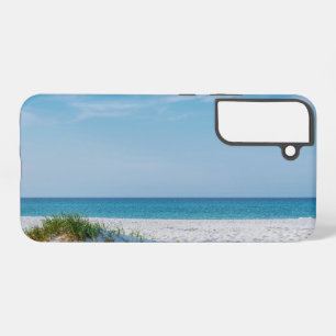 Funda Para Samsung Galaxy S22+ Funda Samsung de la línea costera de arena blanca
