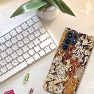 Funda Para Samsung Galaxy S22 Ultra Funda Samsung de mosaico abstracto masculino Inspi