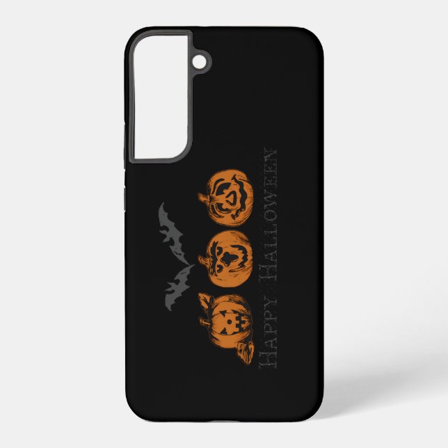 Funda Para Samsung Galaxy Funda Samsung Galaxy de otoño/Halloween/calabaza (Reverso )