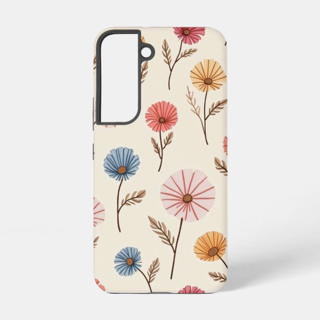 Funda Para Samsung Galaxy Funda Samsung Galaxy de Pom Pom Flower (Reverso )