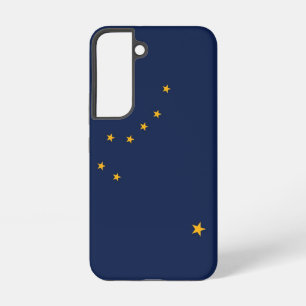 Funda Para Samsung Galaxy S22 Funda Samsung Galaxy S22 Bandera de Alaska, EE. UU