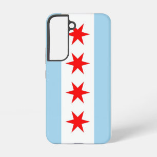 Funda Para Samsung Galaxy S22 Funda Samsung Galaxy S22 Bandera de Chicago