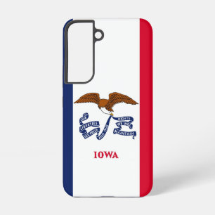 Funda Para Samsung Galaxy S22 Funda Samsung Galaxy S22 Bandera de Iowa