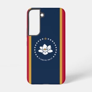 Funda Para Samsung Galaxy S22 Funda Samsung Galaxy S22 Bandera de Mississippi
