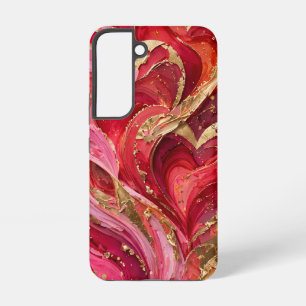 Funda Para Samsung Galaxy S22 Funda Samsung Galaxy S22 con remolino de mármol do