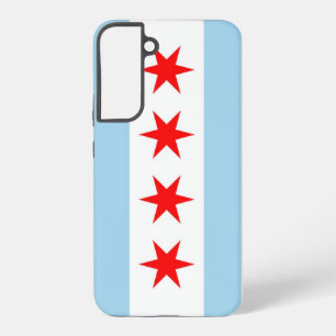 Funda Para Samsung Galaxy S22+ Funda Samsung Galaxy S22 Plus Bandera de Chicago