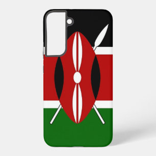 Funda Para Samsung Galaxy S22+ Funda Samsung Galaxy S22 Plus Bandera de Kenia Dis