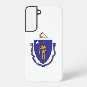 Funda Para Samsung Galaxy S22+ Funda Samsung Galaxy S22 Plus Bandera de Massachus