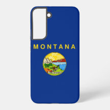 Funda Samsung Galaxy S22 Plus Bandera de Montana