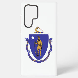 Funda Para Samsung Galaxy S22 Ultra Funda Samsung Galaxy S22 Ultra bandera de Massachu