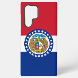 Funda Para Samsung Galaxy S22 Ultra Funda Samsung Galaxy S22 Ultra bandera de Missouri
