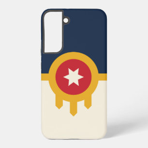 Funda Para Samsung Galaxy S22+ Funda Samsung S22 Plus Bandera de Tulsa, Oklahoma