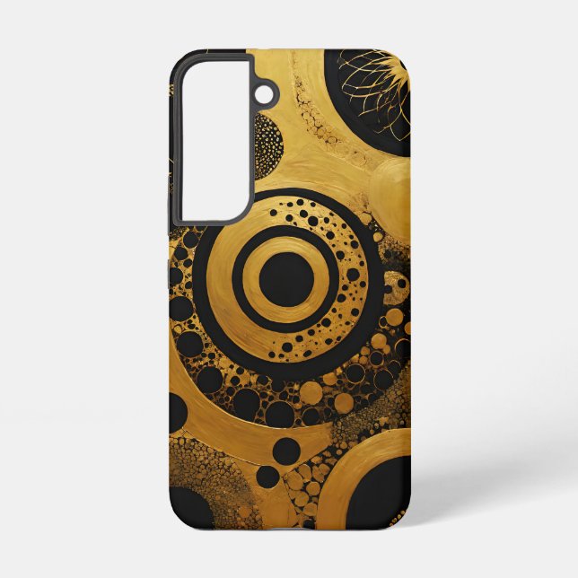 Funda Para Samsung Galaxy Fundas GoldRush 3 para iPhone y Samsung Múltiples (Reverso )