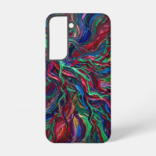 Funda Para Samsung Galaxy S22 Fundas móviles de rayo de relámpago abstracto