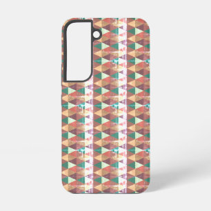 Funda Para Samsung Galaxy S22 Fundas para Galaxy S22 con patrón boho geométrico 