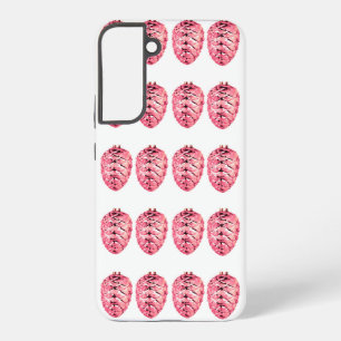 Funda Para Samsung Galaxy S22+ Fundas para Samsung Galaxy S22 Plus con piñas rosa