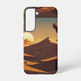 Funda Para Samsung Galaxy S22 Fundas para teléfono de Amanecer sobre dunas de ar