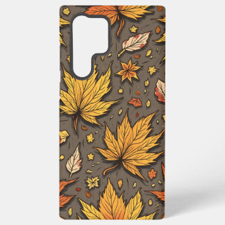 Funda Para Samsung Galaxy S22 Ultra fundas para teléfonos móviles de hojas de otoño