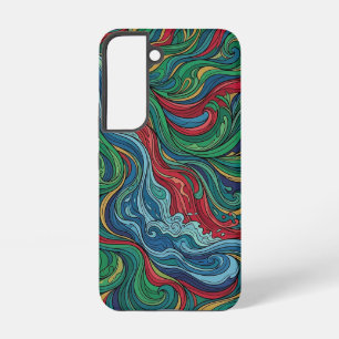 Funda Para Samsung Galaxy S22 Fundas Samsung de arte de línea de joyas de cascad