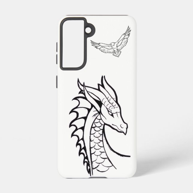 Funda Para Samsung Galaxy Fundas Samsung Galaxy S21 Dragon (Reverso )