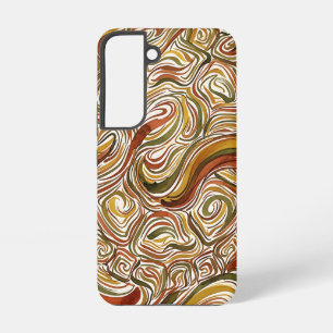 Funda Para Samsung Galaxy S22 Fundas Samsung tono tierra caparazón de tortuga ab