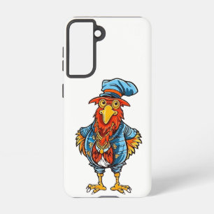 Funda Para Samsung Galaxy S21 Funny Bossy Personalizado Rooster