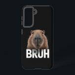 Funda Para Samsung Galaxy S21 Funny Capybara Bruh<br><div class="desc">Funny Capybara Bruh</div>