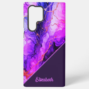 Funda Para Samsung Galaxy S22 Ultra Fusión de tinta vibrante