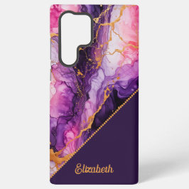 Funda Para Samsung Galaxy S22 Ultra Fusión de tinta vibrante