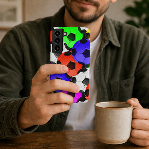 Funda Para Samsung Galaxy S22+ Fútbol Americano Multicolor o Fútbol