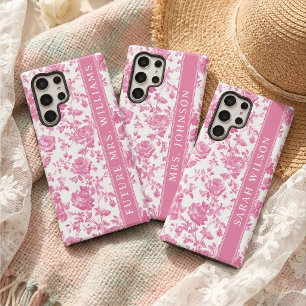 Funda Para Samsung Galaxy S22 Ultra Futura Sra Pink Chinoiserie Novia Regalo de Compro