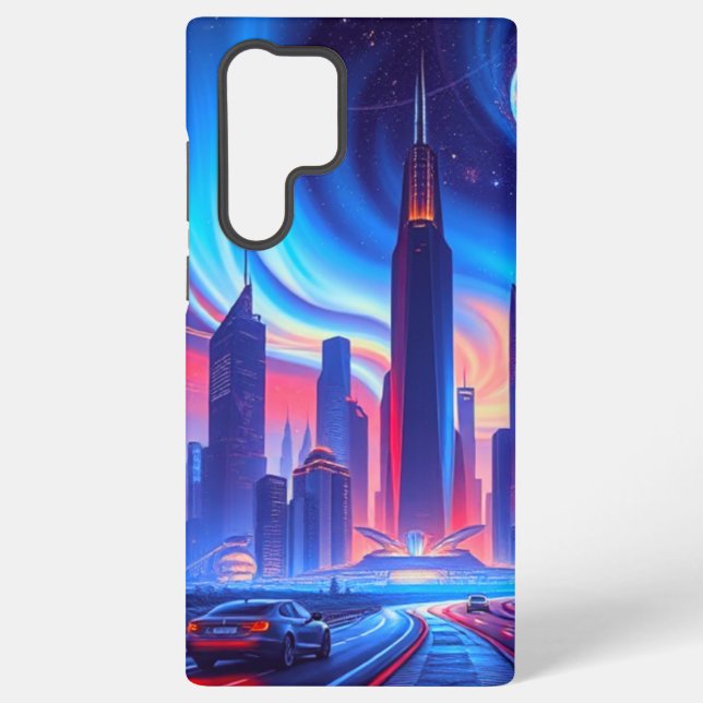 Funda Para Samsung Galaxy Futurista Samsung Galaxy S22 Ultra Funda (Reverso )