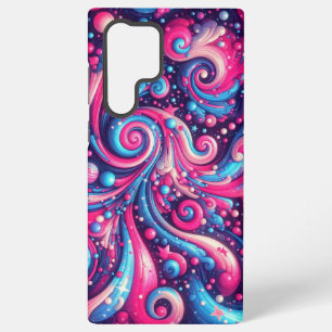 Funda Para Samsung Galaxy S22 Ultra Galaxia Bubblegum - Giro cósmico