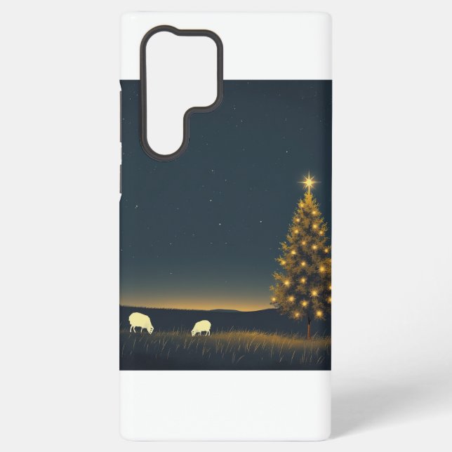 Funda Para Samsung Galaxy Galaxy S22 Ultra PhoneCase Navidades Winter Night2 (Reverso )