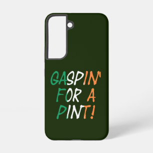 Funda Para Samsung Galaxy S22 Gaspin' Por una pinta sobre el fragmento de bander