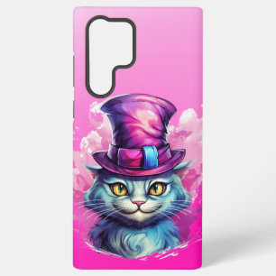 Funda Para Samsung Galaxy S22 Ultra Gato de Cheshire inspirado por Alicia en el país d