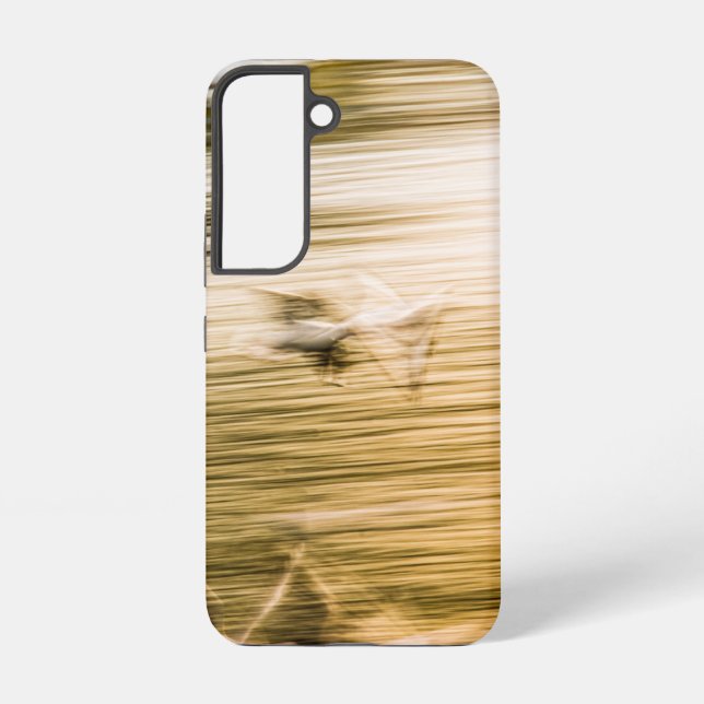 Funda Para Samsung Galaxy Gaviotas voladoras - abstractas (Reverso )