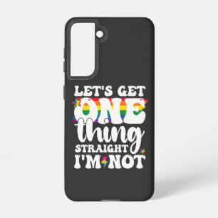 Funda Para Samsung Galaxy S21 Gay del Orgullo LGBT, tengamos una cosa, yo no