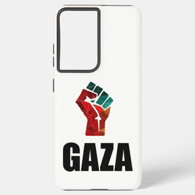 Funda Para Samsung Galaxy Gaza Libre Palestina (Reverso )